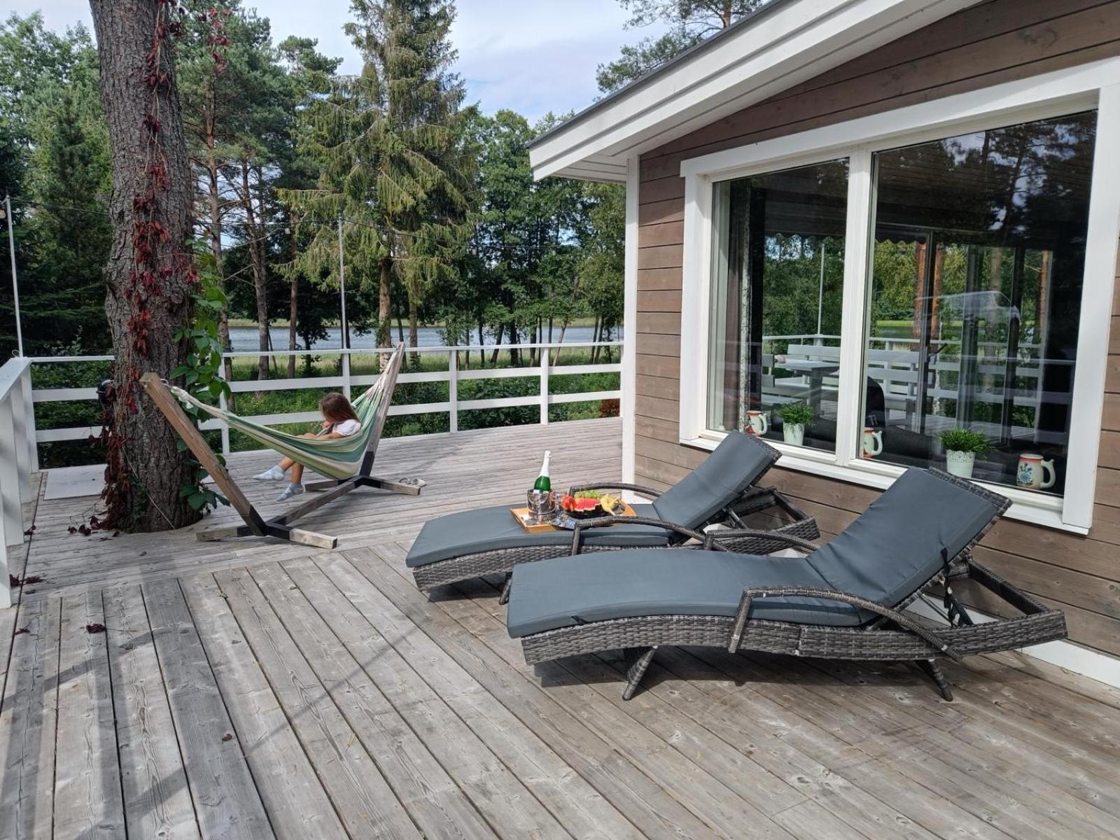 Villa Sosnowy Azyl Funkelkau Exterior foto